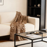 ソファカバー – ラスティックボヘミアンブラウン