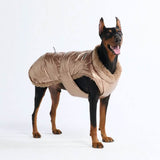 スリップオンウィンタージャケット - メタリックゴールド