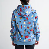 UK Hoodie Blue||size:S,M,L,XL,2XL