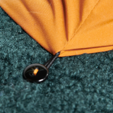 リバーシブルジャケット - グリーンとオレンジ