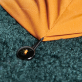 リバーシブルジャケット - グリーンとオレンジ