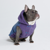 リバーシブルジャケット - パープル&ブルー