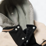 犬用バーシティジャケット - ブラック