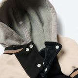 犬用バーシティジャケット - ブラック