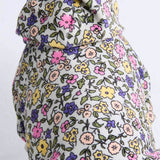 ヴィンテージフラワー ヒューマンパーカー - ライトグレー