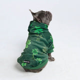 セント パティーズ 犬用パーカー - ダークグリーン