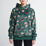 ドイツ・ヒューマン・パーカー(ダークグリーン)