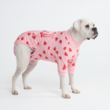 Pink Hearts Surgical Suit||size:3XL,4XL