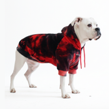 Velvet Red Black Hoodie||size:3XL