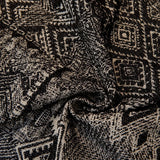 ソファカバー – ラスティックボヘミアンブラック