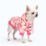 Christmas Dog Hoodie - Ribbon Bow||size:S