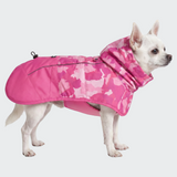 Dog Raincoat - Camo Pink||size:S,M