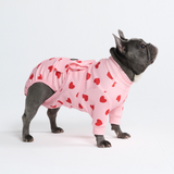 Pink Hearts Surgical Suit||size:L,XL