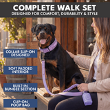 Lilac Martingale Collar||size:A,B,C,D,E