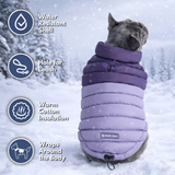 Purple PuffShield Jacket||size:S,M,L,XL,2XL,3XL,4XL