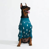 犬用クリスマスパジャマ - フロスティパイン