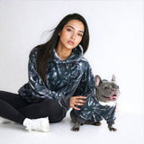 コンクリートウッド犬用パーカー – アスファルト