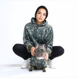 コンクリートウッド犬用パーカー – ティンバー(木)