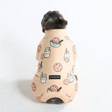 ドッグパジャマ - クッキーとミルク