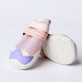 ホットペイブメント ポウテクター ドッグシューズ ピンクパープル