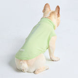 日焼け止め犬用Tシャツ - ライトグリーン