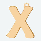 イニシャルジュエリータグ - X