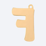 イニシャルジュエリータグ - F