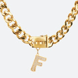 イニシャルジュエリータグ - F