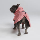 ブレスシールド™ 犬用レインコート - シーピンク