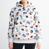 アメリカ・ヒューマン・パーカー（グレー）