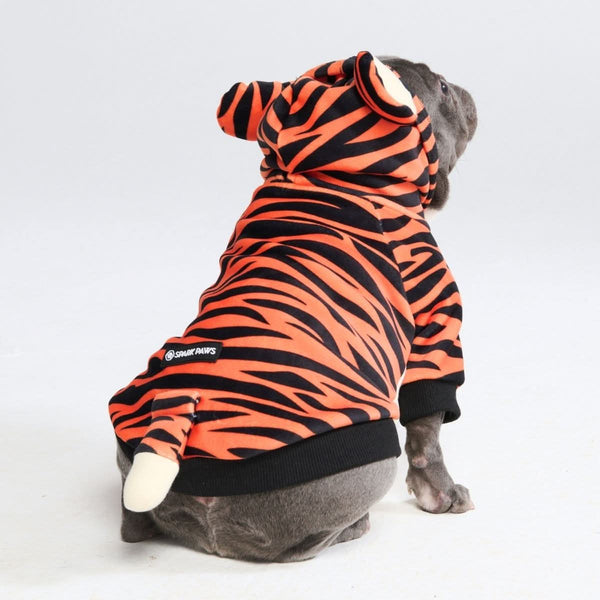 ハロウィン犬用フーディー - タイガー
