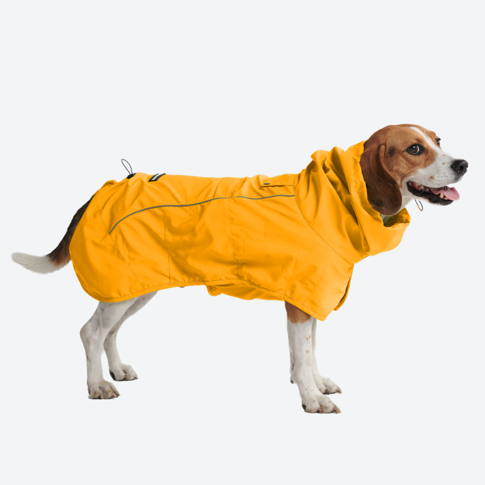 ブレスシールド™ 犬用レインコート - マスタードイエロー – SPARK PAWS