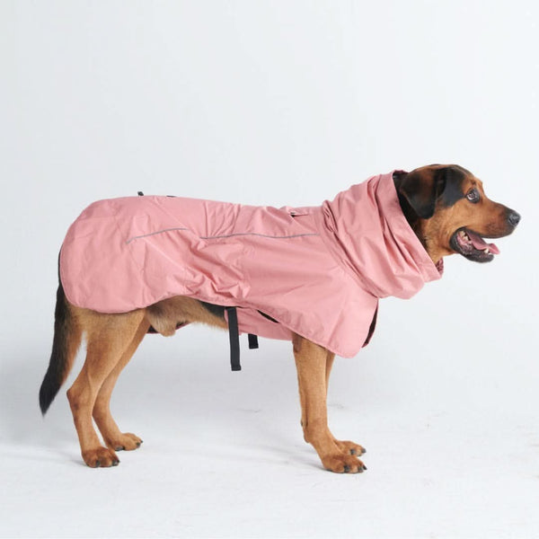 ブレスシールド™ 犬用レインコート - シーピンク – SPARK PAWS