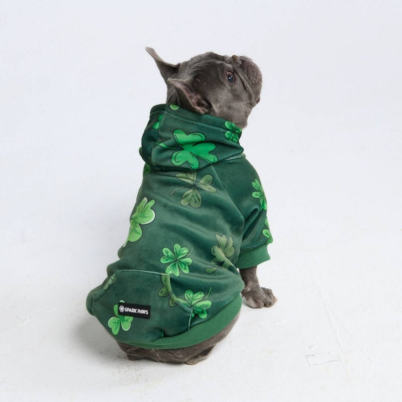 セント パティーズ 犬用パーカー - ダークグリーン