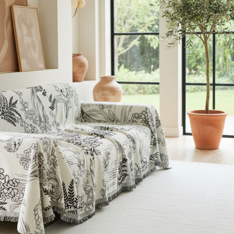 ソファカバー – スズランブラック