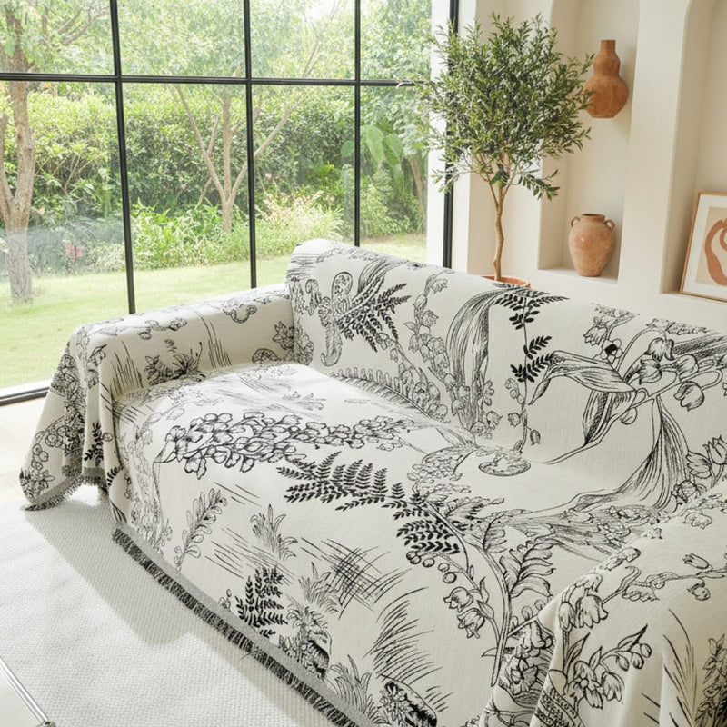 ソファカバー – スズランブラック