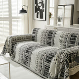 ソファカバー – モダンモザイックブラック