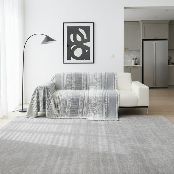 ソファカバー – モダンモザイックグレー