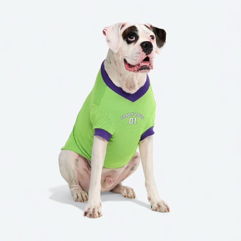 Lime Green Football Jersey