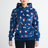 フランス・ヒューマン・パーカー（ブルー）