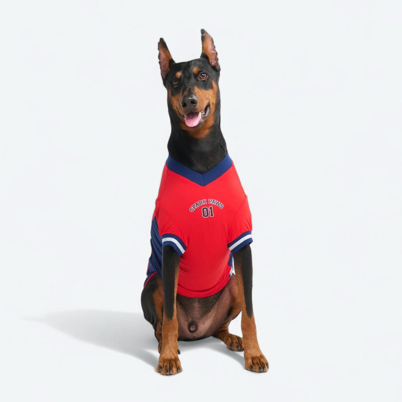 Red Football Jersey