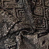 ソファカバー – ラスティックボヘミアンブラック