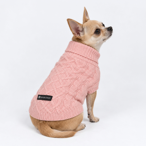 小型犬と大型犬用のニットドッグセータージャンパー – SPARK PAWS