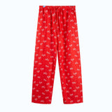 Human Pajama Pants - Red Bows||size:S,M,L,XL,2XL