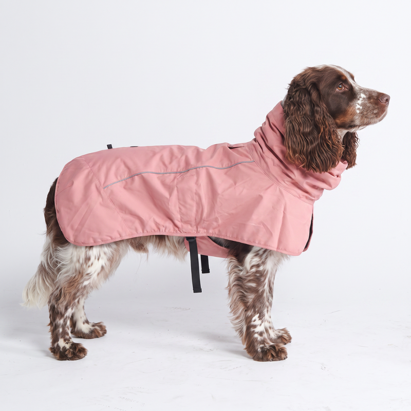 ブレスシールド™ 犬用レインコート - シーピンク – SPARK PAWS