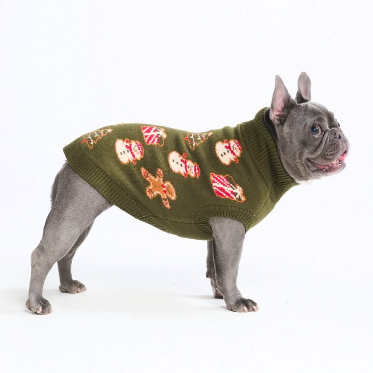 DogChristmasKnitSweaterHoliday