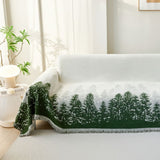 Forest Green Couch Cover