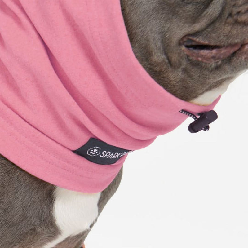 不安鎮静犬イヤーマフプロテクター - ピンク