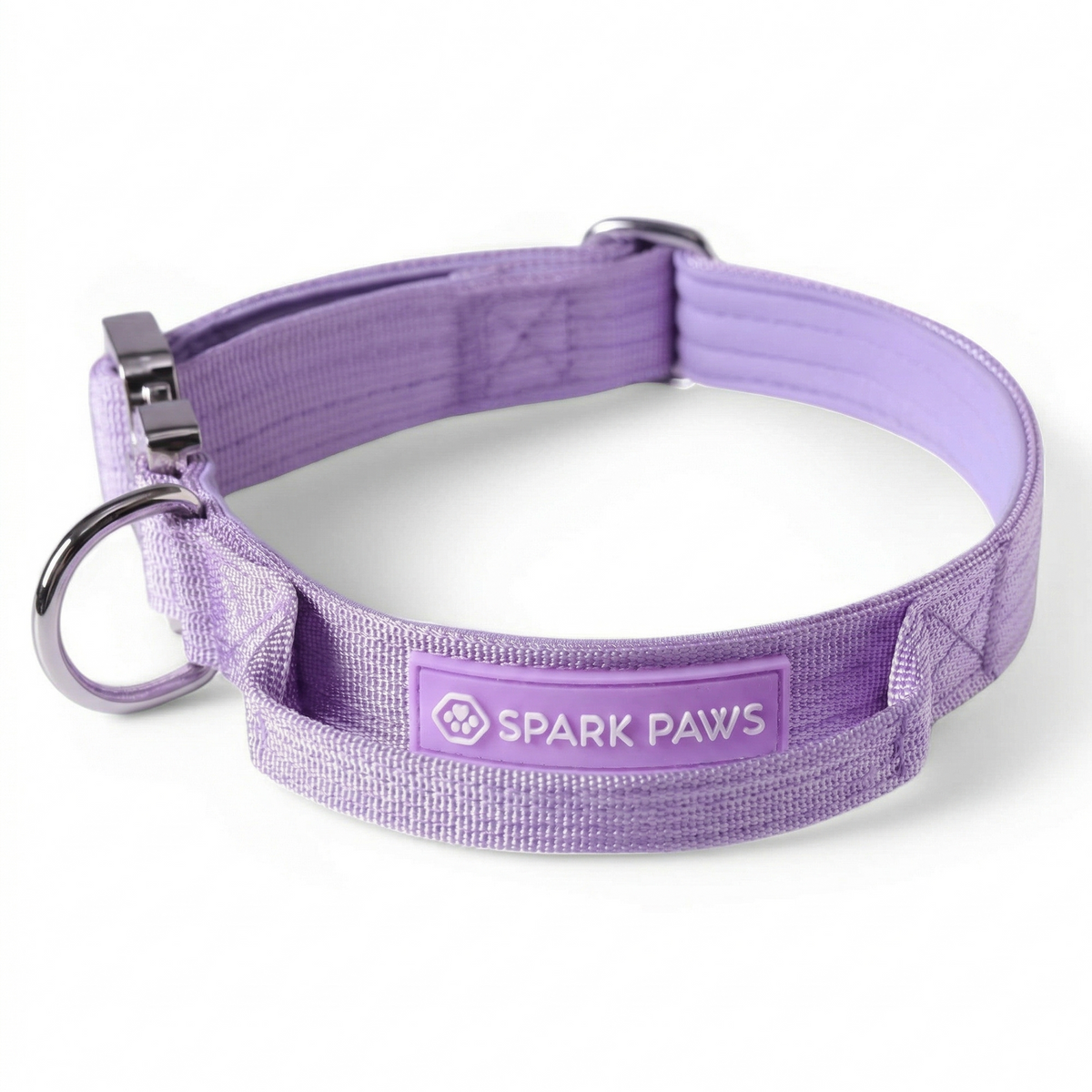 戦術的な犬の首輪 - ライラック – SPARK PAWS