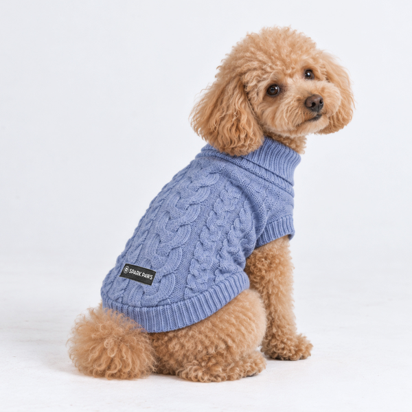 小型犬と大型犬用のニットドッグセータージャンパー – SPARK PAWS